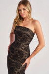 Colette by Daphne CL8670 Stretch Lace Stretch Lining Dress