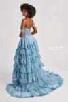 Colette by Daphne CL8690 Accent Stones Glitter Tulle Dress