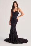 Colette by Daphne LC9002 Two Layer Stretch Lining Long Dress