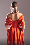 MNM Couture G1539 Satin Off Shoulder Strapless Long Dress