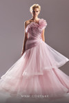 MNM Couture G1540 Tulle Organza Strapless Pleating Dress MNM Couture G1540 Tulle Organza Strapless Pleating Dress