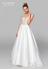 Clarisse 600157 Satin Strapless Sweetheart Neck Ball Gown