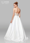 Clarisse 600157 Satin Strapless Sweetheart Neck Ball Gown