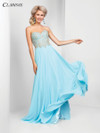 Clarisse 2715 Lace Applique Sweetheart Neck Strapless Dress