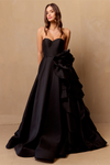 Amelia Couture SU085 Strapless Sweetheart Neck A-line Gown