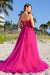 Amelia Couture 4044 Tulle Sleeveless Scoop Neck A-line Gown