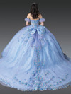 Dancing Queen 1969 Off-the-Shoulder Floral Quinceanera Dress