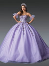 Dancing Queen 1977 Glitter Embellishments Quinceanera Dress