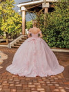 Dancing Queen 1888 Off-Shoulder Glitter Quinceanera Dress