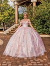 Dancing Queen 1895 Off-the-Shoulder Tulle Quinceanera Dress