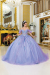 Dancing Queen 5039 Off-Shoulder Corset Quinceanera Dress