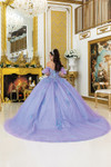 Dancing Queen 5039 Off-Shoulder Corset Quinceanera Dress