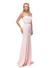Dancing Queen 9720 Sweetheart Neckline Strapless Prom Dress