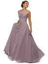Dancing Queen 9541 Sheer Illusion Neckline Sleeveless Gown