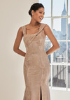 Morilee MGNY 73118 Metallic Brocade Sleeveless Evening Gown