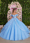 Morilee 89509 Tulle Off Shoulder Strapless Quinceañera Dress