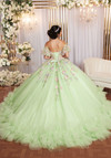 Morilee 89510 Tulle Pouf Sleeve Strapless Quinceanera Dress