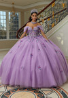Morilee 60202 Tulle Crystal Beaded Sheer Quinceanera Dress