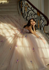 Morilee 60202 Tulle Crystal Beaded Sheer Quinceanera Dress