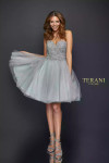 Terani Couture 1921H0320 Sweetheart Strapless Short Dress