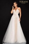Terani Couture 2011P1055 Beaded Sweetheart Neck Prom Gown