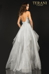 Terani Couture 2011P1213 Luffa Tulle V-neck Prom Ball Gown
