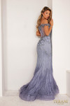 Terani Couture 2214GL0113 Beaded Lace Off Shoulder Dress