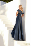 Terani Couture 232M1511 Stretch Mikado Off Shoulder Dress