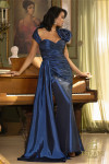 Terani Couture 242M3371 Taffeta Sweetheart Neck Long Dress