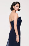 MNM Couture B1116 Off-shoulder Sleeveless Open Back Dress