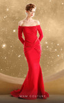 MNM Couture F02848 Off-shoulder Strapless Long Sleeves Dress