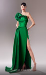 MNM Couture G1621 Satin Crepe Strapless Sleeveless Dress