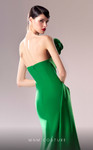 MNM Couture G1621 Satin Crepe Strapless Sleeveless Dress