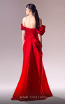 MNM Couture G1624 Crepe Organza Off the Shoulder Long Dress