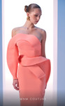 MNM Couture N0618 Strapless Off-shoulder Sleeve Fitted Dress