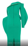 MNM Couture N0618 Strapless Off-shoulder Sleeve Fitted Dress