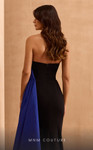 MNM Couture V07378 Strapless Straight-across Neck Long Dress
