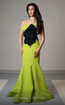 MNM Couture V07421 Crepe Sweetheart Neck Strapless Dress