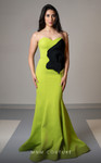 MNM Couture V07421 Crepe Sweetheart Neck Strapless Dress