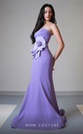 MNM Couture V07456 Strapless Straight-Across Neck Long Dress