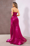 Terani Couture 252E5150 Shimmer Asymmetrical Strapless Dress