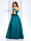 Clarisse 3442 Mikado Sweetheart Bodice Off Shoulder Dress