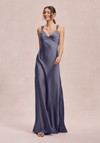 Morilee Bridesmaid 31245 Luxe Satin V-neck Sleeveless Dress