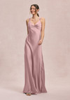 Morilee Bridesmaid 31245 Luxe Satin V-neck Sleeveless Dress