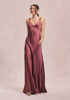 Morilee Bridesmaids 31245 Luxe Satin V-neck Sleeveless Dress