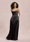 Morilee Bridesmaids 31251 Luxe Satin Strapless A-line Dress