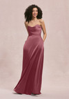 Morilee Bridesmaids 31251 Luxe Satin Strapless A-line Dress
