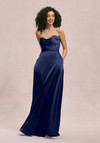 Morilee Bridesmaids 31251 Luxe Satin Strapless A-line Dress