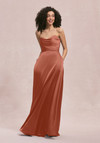 Morilee Bridesmaid 31251 Luxe Satin Strapless A-line Dress