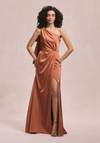 Morilee Bridesmaid 31253 Luxe Satin One Shoulder Long Dress